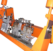 orange tooling machine